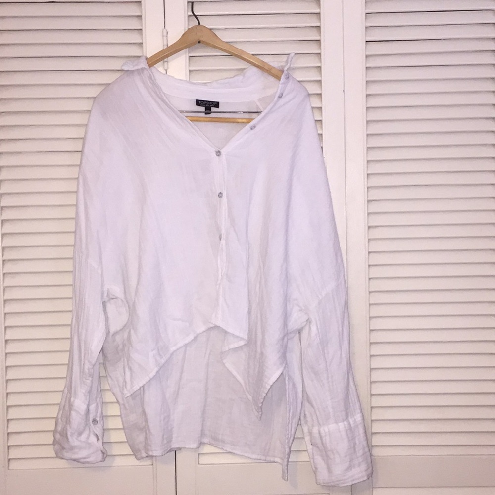 TOPSHOP Button Down Top.